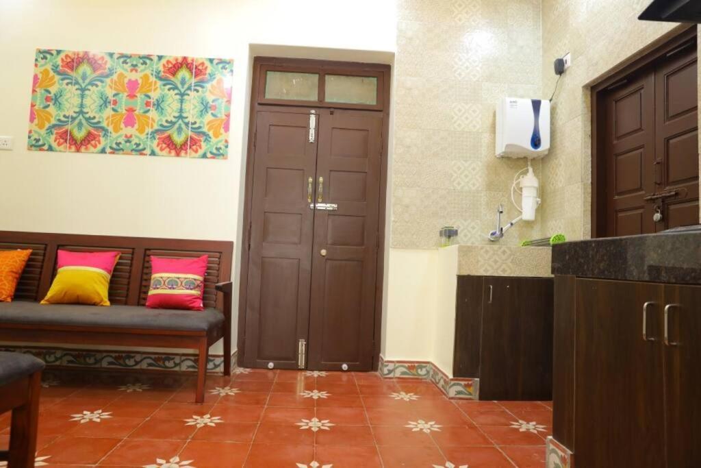 Heritage Home With 3 Bed/3 Bath With Kitchen In A Residential Neighborhood. Madurai Bagian luar foto