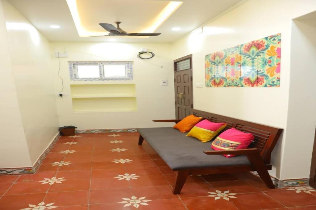 Heritage Home With 3 Bed/3 Bath With Kitchen In A Residential Neighborhood. Madurai Bagian luar foto